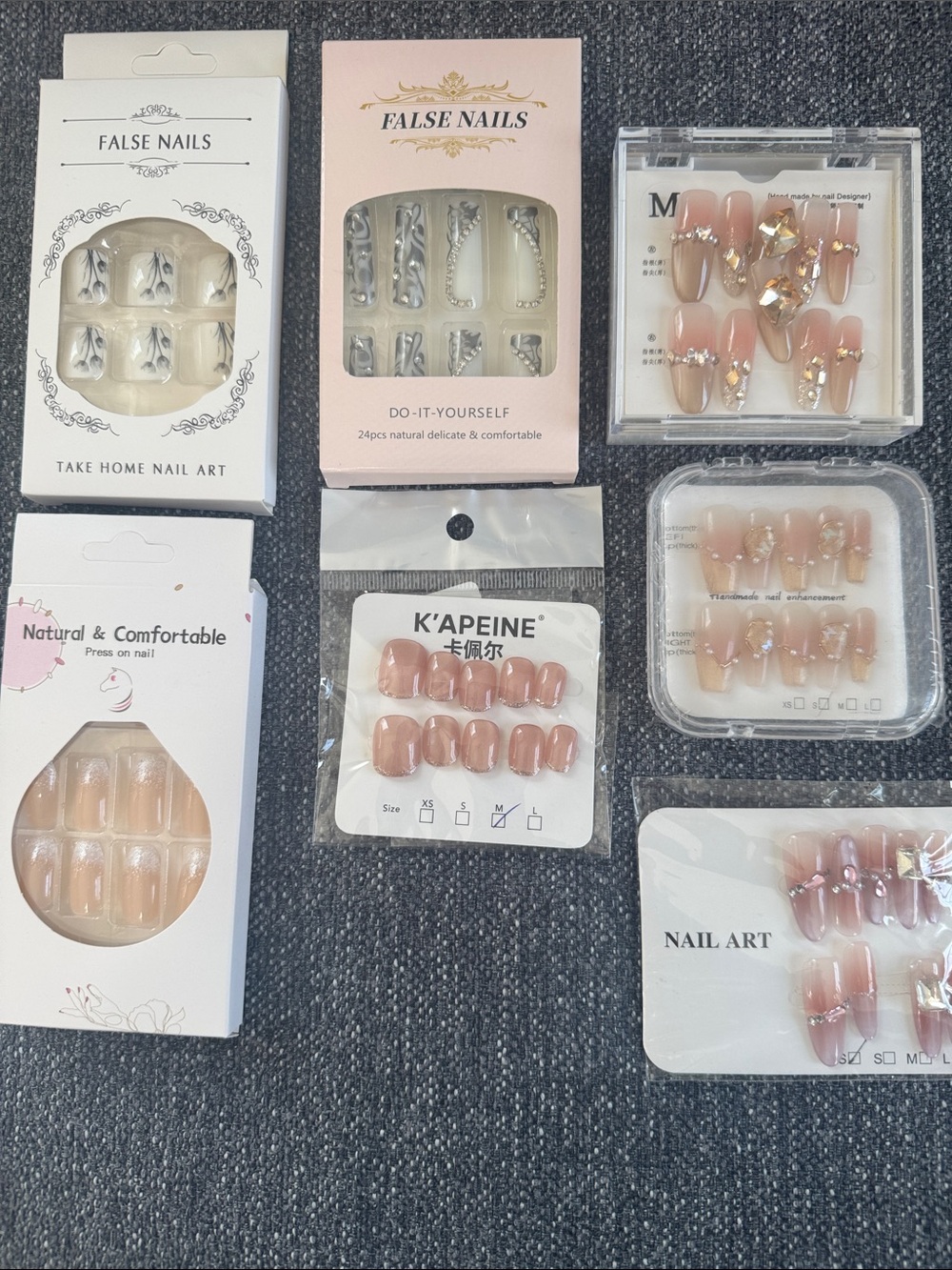 False Nails Bundle - Elegant Home Nail Art